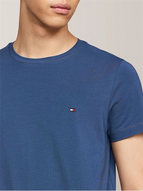 t-shirt man blue TOMMY HILFIGER | MW0MW10800DBZ